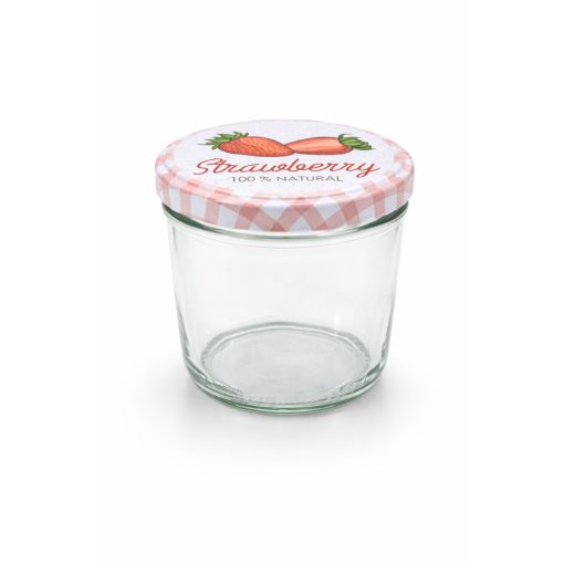 230ml plechovka + jahodové viečko