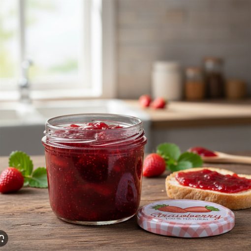 230ml plechovka + jahodové viečko