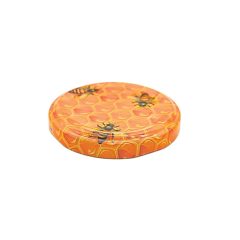 Vrchnák na konzervu 63 - med