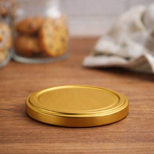 Vrchnák na plechovku zo 70. rokov - zlatý