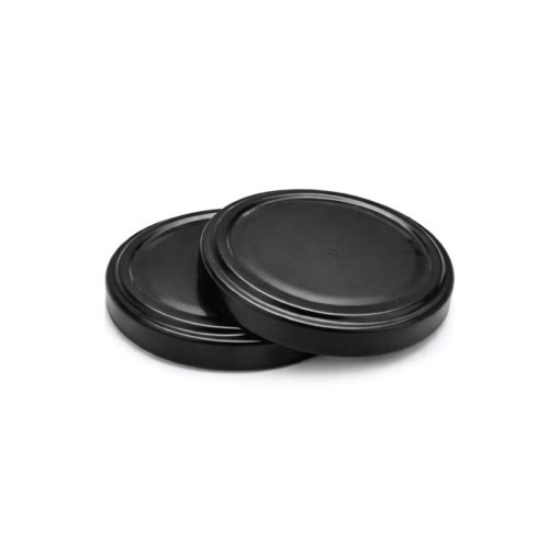 Vrchnák na 58 plechoviek - čierny