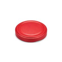 Vrchnák na konzervu 63 - červený