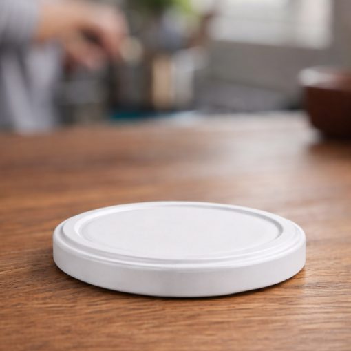 Vrchnák na 82 plechoviek - biely