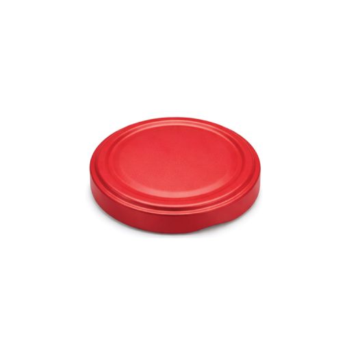 Vrchnák na plechovku veľkosť 53 - červený