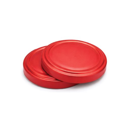 Vrchnák na konzervu 70. rokov - červený