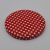 Vrchnák na plechovku veľkosť 82 - červené a biele bodky