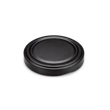 89 vrchnákov na plechovku - čiernych