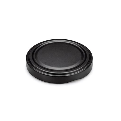 89 vrchnákov na plechovku - čiernych