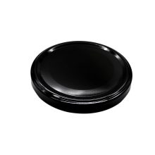 89 vrchnákov na plechovku - čiernych