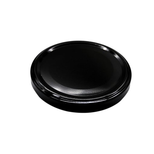 89 vrchnákov na plechovku - čiernych