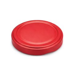 Vrchnák na 100 plechoviek - červený