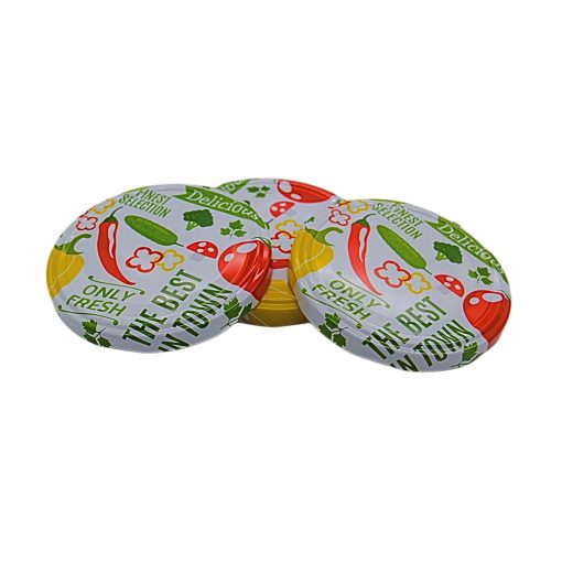 Vrchnák na konzervu veľkosť 82 - zeleninový - Delicious