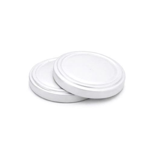 Vrchnák na 63 plechoviek - biely