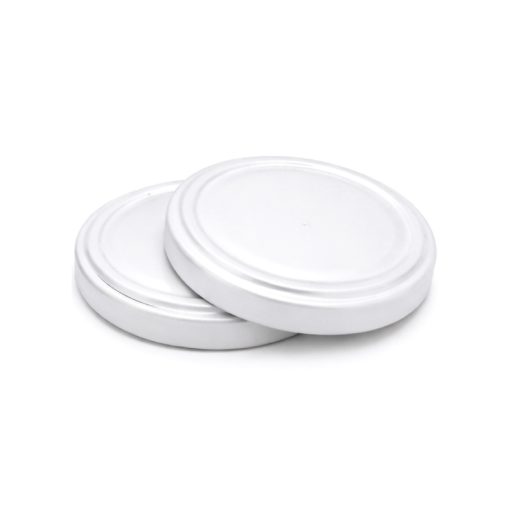 Vrchnák na 82 plechoviek - biely