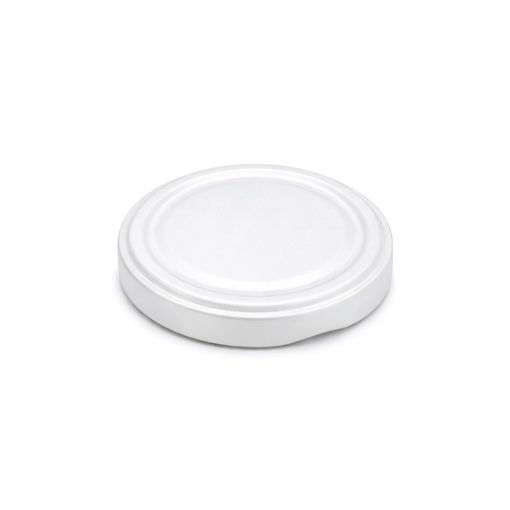 Vrchnák na 82 plechoviek - biely