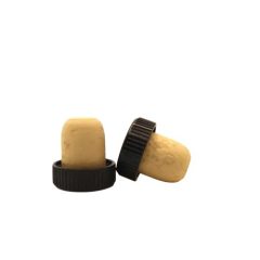 Korková zátka s plastovým vrchnákom (27x18,5 mm)