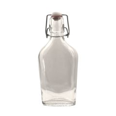 200ml plochá fľaša s prackou