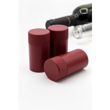 Plastový skrutkovací uzáver - bordový