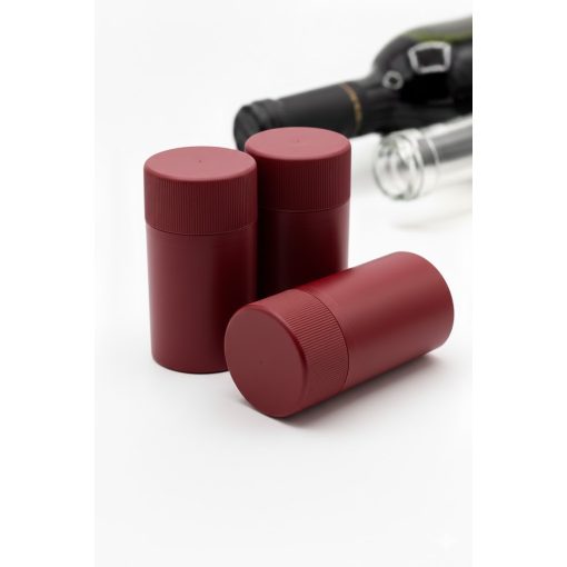 Plastový skrutkovací uzáver - bordový