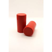 Plastový skrutkovací uzáver - červený