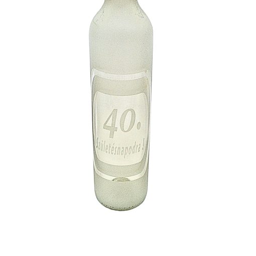 500ml pieskovaná fľaša - 40.
