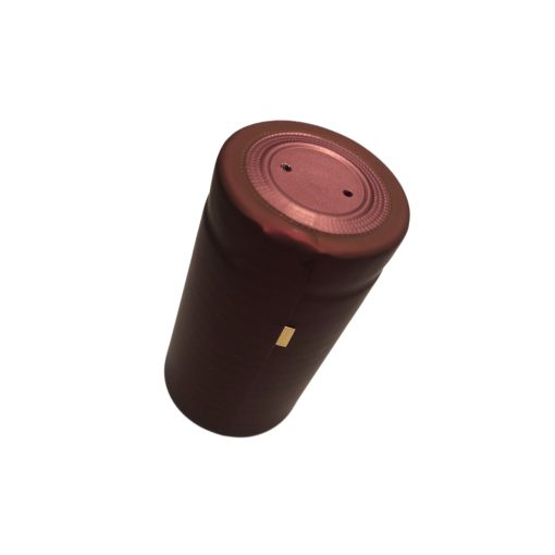 Kapsula na brandy burgundské B14 PVC, 31x60 mm so suchým zipsom