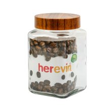 1500ml úložná fľaša Drevený tvar.