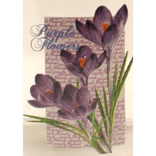 Skladovacia fľaša 400 ml - krokus