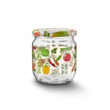 425ml vzorovaný pohár na zeleninu