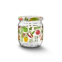 425ml vzorovaný pohár na zeleninu