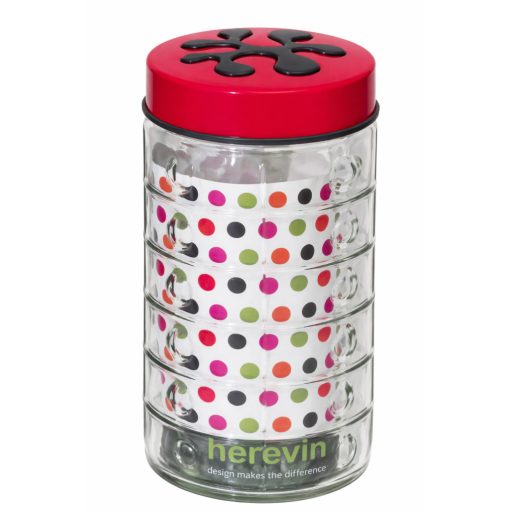 Úložná fľaša 2 litre - Puzzle - oranžová