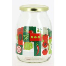 1000 ml zavárací pohár so zlatým viečkom Pachino