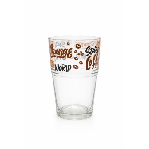 350ml Pohár kávé mintás
