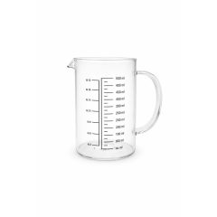 660ml Mércés kancsó boroszilikát üvegből