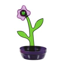 Držiak na drevené lyžičky s kvetmi