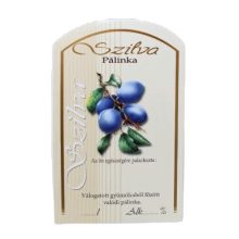 Spirit Pálinka Label - Plum (large)