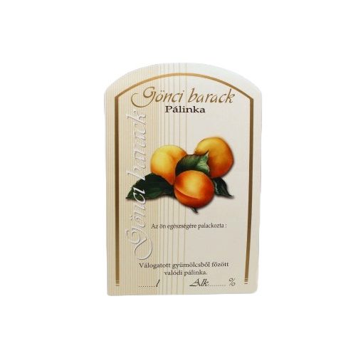 Spirit Pálinka Label - Göncibarack (large)