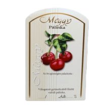 Spirit Pálinka Label - Sour cherry (large)