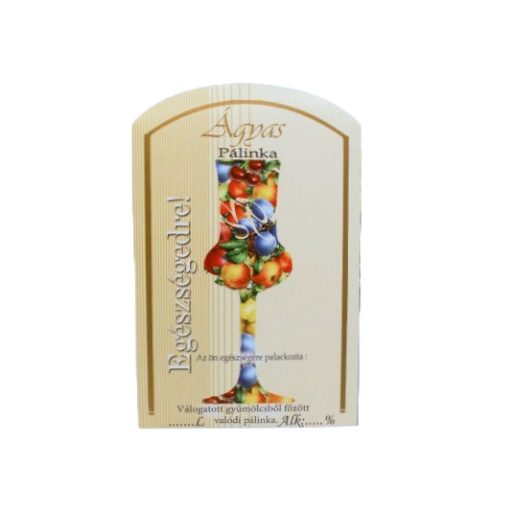 Spirit Pálinka Label - Bed (large)