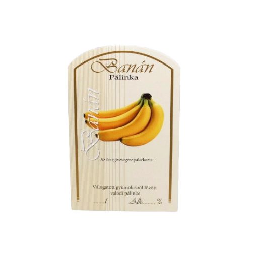 Spirit Pálinka Label - Banana (large)