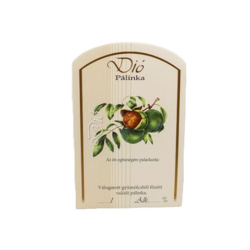 Spirit Pálinka Label - Walnut (large)