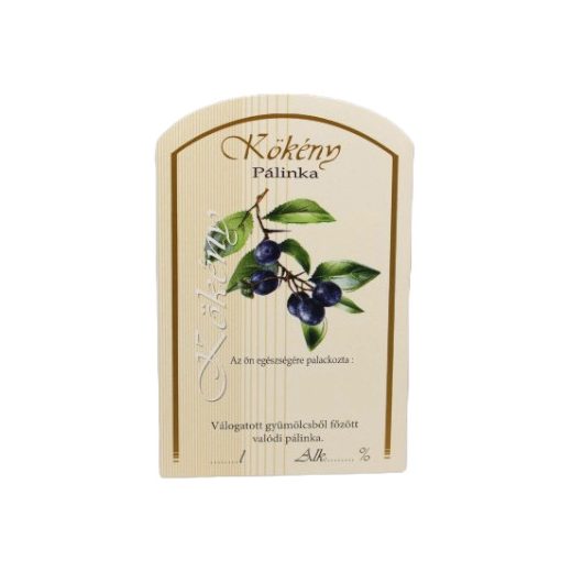 Spirit Pálinka Label - Blackthorn (large)