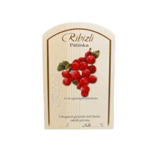 Spirit Pálinka Label - Currant (large)