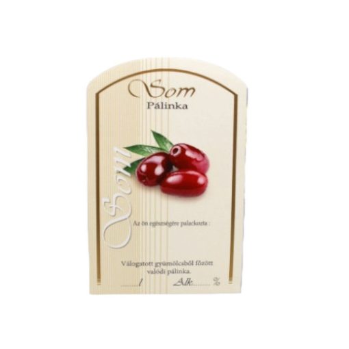 Spirit Pálinka Label - Som (large)