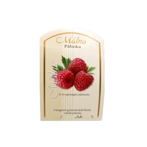 Spirit Pálinka Label - Raspberry (large)