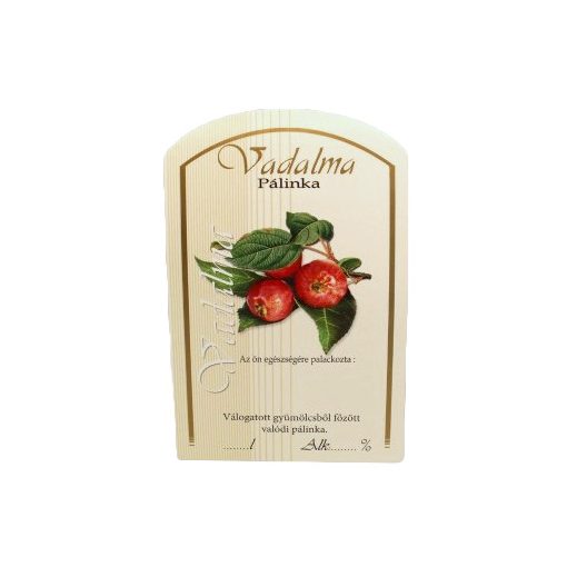 Spirit Pálinka Label - Wild boar (large)