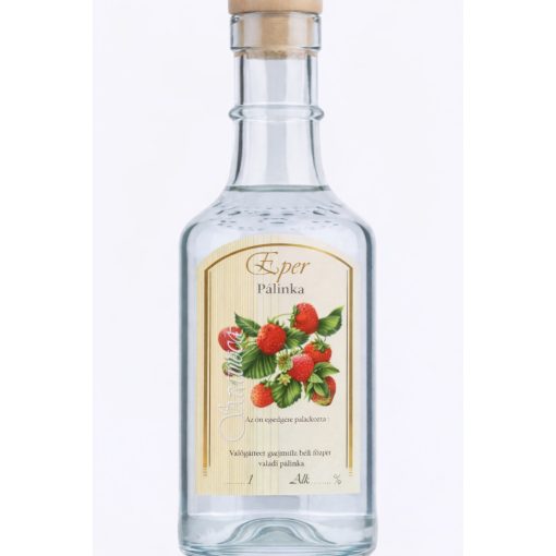 Spirit Pálinka Label - Strawberry (large)