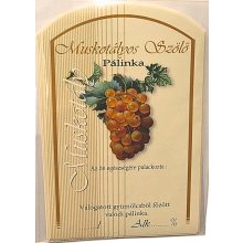 Spirit Pálinka Label - Muscat Grape (large)