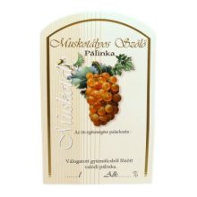 Spirit Pálinka Label - Muscat Grape (large)