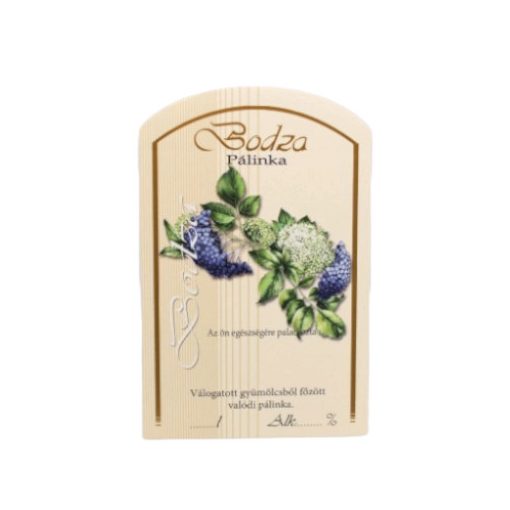 Spirit Pálinka Label - Elderberry (large)